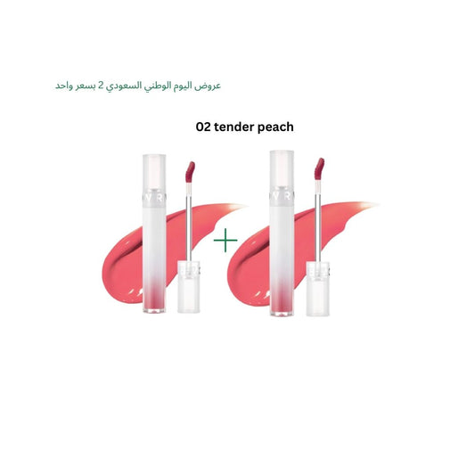 02 Tender Peachبديل توريد الشفايف الكوري