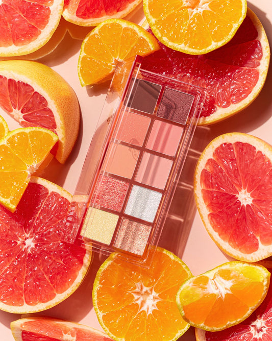 Peach C Seasonal Blending Eyeshadow palette 02 Sunlit Citrus